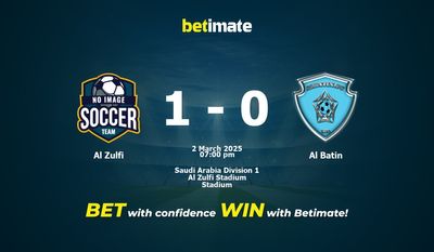Al Zulfi vs Al Batin Prediction, Odds & Betting Tips 03/02/2025