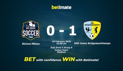 Predicción, probabilidades y consejos de apuestas para Alcione Milano vs ASD Union Arzignanochiampo 15/02/2025