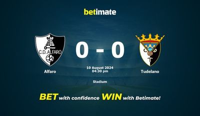 Alfaro vs Tudelano Prediction, Odds & Betting Tips 08/10/2024