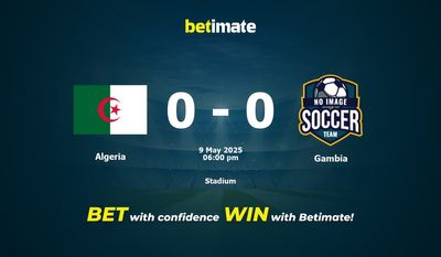 Algeria vs Gambia Prediction, Odds & Betting Tips 05/09/2025