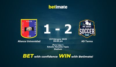 Alianza Universidad vs AD Tarma Pronostici, quote e consigli di scommessa 23/02/2025