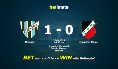 Almagro vs Deportivo Maipu Prediction, Odds & Betting Tips 07/05/2025