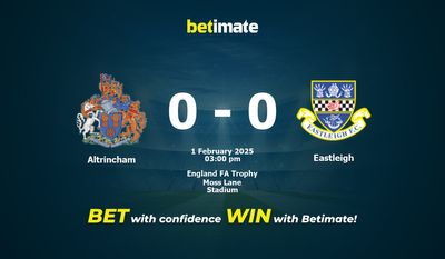 Altrincham vs Eastleigh Prediction, Odds & Betting Tips 02/01/2025