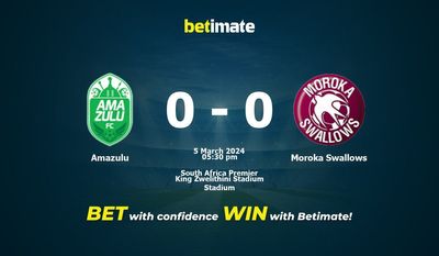 Amazulu vs Moroka Swallows التوقعات، الصعاب ونصائح الرهان 05/03/2024