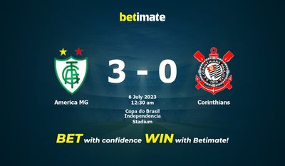 America MG vs Corinthians Prediction, Odds & Betting Tips 07/06/2023