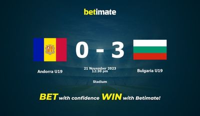 Andorra U19 vs Bulgaria U19 Prediction, Odds & Betting Tips 11/21/2023