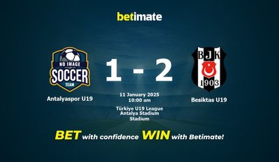 Antalyaspor U19 vs Besiktas U19 Prediction, Odds & Betting Tips 01/11/2025