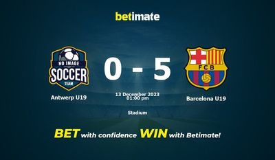 Antwerp U19 vs Barcelona U19 التنبؤ، الصعاب & نصائح الرهان 13/12/2023