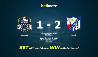 Arenas vs Motril Prediction, Odds & Betting Tips 09/10/2023