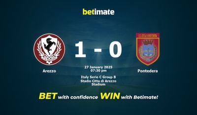 Arezzo vs. Pontedera – Vorhersage, Quoten und Wetttipps 27.01.2025