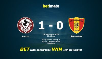 Arezzo vs Recanatese التوقعات، الاحتمالات ونصائح الرهان 18/02/2024