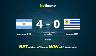 Argentina U23 vs Uruguay U23 التوقعات، الاحتمالات ونصائح الرهان 02/02/2024