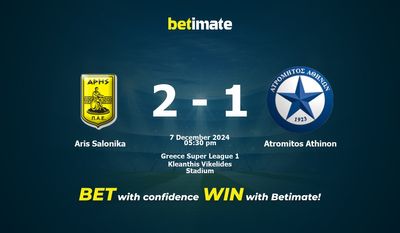 Soi kèo Aris Salonika vs Atromitos Athinon, Tỷ lệ & Mẹo cá cược 07/12/2024