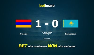 Armenia vs Kazakhstan Prediction, Odds & Betting Tips 06/07/2024