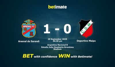 Arsenal de Sarandi vs Deportivo Maipu Prediction, Odds & Betting Tips 09/20/2025