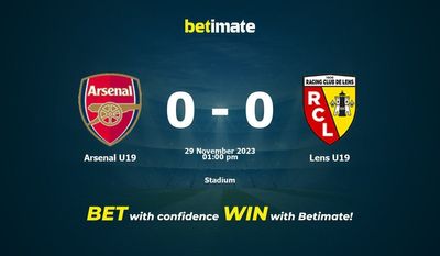 Arsenal U19 vs Lens U19 Prediction, Odds & Betting Tips 11/29/2023