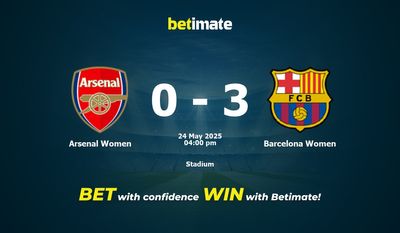Arsenal Women vs Barcelona Women Prediction, Odds & Betting Tips 05/24/2025