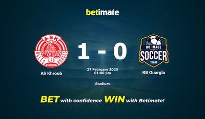 AS Khroub vs RB Ouargla Prediction, Odds & Betting Tips 02/27/2025