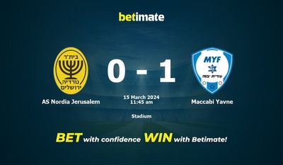 AS Nordia Jerusalem vs Maccabi Yavne Prediction, Odds & Betting Tips 03/15/2024