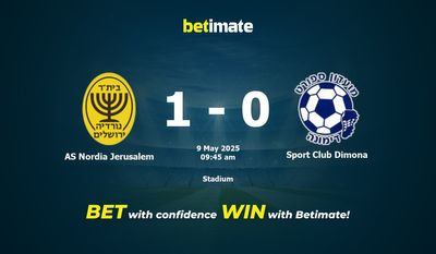 AS Nordia Jerusalem vs Sport Club Dimona Prediction, Odds & Betting Tips 05/09/2025