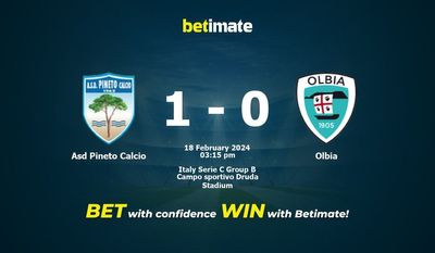 Asd Pineto Calcio vs Olbia التوقعات، الصعاب ونصائح الرهان 18/02/2024