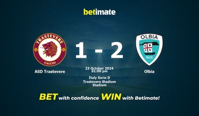 Prediksi, Peluang & Tips Taruhan ASD Trastevere vs Olbia 23/10/2024