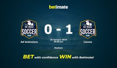 Asf Andrezieux vs Cannes Prediction, Odds & Betting Tips 01/26/2024