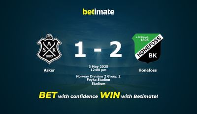 Asker vs Honefoss Prediction, Odds & Betting Tips 05/03/2025