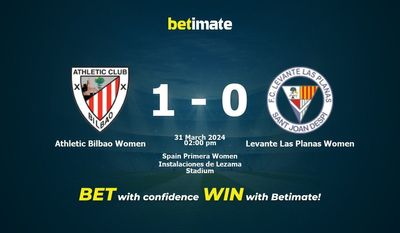 Athletic Bilbao Women vs Levante Las Planas Women Prediction, Odds & Betting Tips 03/31/2024