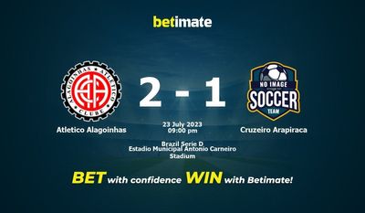 Atletico Alagoinhas vs Cruzeiro Arapiraca Prediction, Odds & Betting Tips 07/23/2023