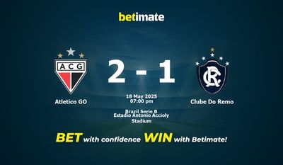 Atletico GO vs Clube Do Remo Prediction, Odds & Betting Tips 05/18/2025