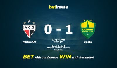 Atletico GO vs Cuiaba Prediction, Odds & Betting Tips 04/22/2025