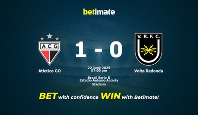 Atletico GO vs Volta Redonda Prediction, Odds & Betting Tips 06/22/2025