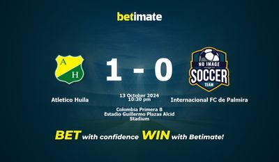 Atletico Huila gegen Internacional FC de Palmira Vorhersage, Quoten und Wetttipps 13.10.2024