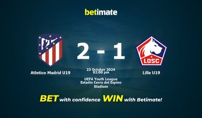 Atletico Madrid U19 vs. Lille U19 Vorhersage, Quoten und Wetttipps 23.10.2024
