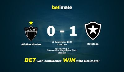 Atletico Mineiro vs Botafogo Prediction, Odds & Betting Tips 09/17/2023