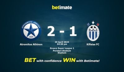 Atromitos Athinon vs Kifisias FC Prediction, Odds & Betting Tips 04/20/2024