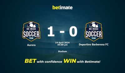 Aurora vs Deportivo Barberena FC Prediction, Odds & Betting Tips 04/14/2024