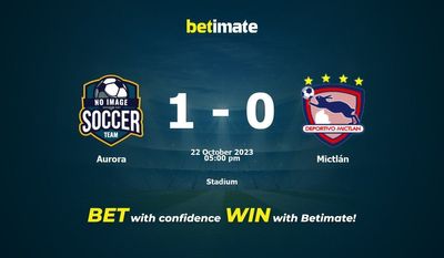 Aurora vs Mictlán Prediction, Odds & Betting Tips 10/22/2023
