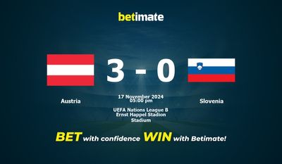Austria vs Slovenia Prediction, Odds & Betting Tips 11/17/2024