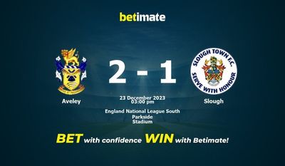 Aveley vs Slough التوقعات، الاحتمالات ونصائح الرهان 23/12/2023