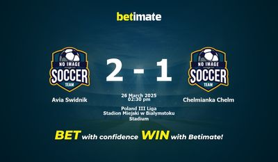 Avia Swidnik vs Chelmianka Chelm Prediction, Odds & Betting Tips 03/26/2025