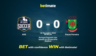 AVS বনাম Pacos Ferreira ভবিষ্যদ্বাণী, প্রতিকূলতা এবং বেটিং টিপস 12/16/2023