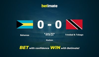 Bahamas vs Trinidad & Tobago Prediction, Odds & Betting Tips 06/08/2024