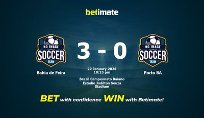 Bahia de Feira vs Porto BA Prediction, Odds & Betting Tips 01/22/2026