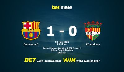 Barcelona B vs FC Andorra Prediction, Odds & Betting Tips 05/10/2025