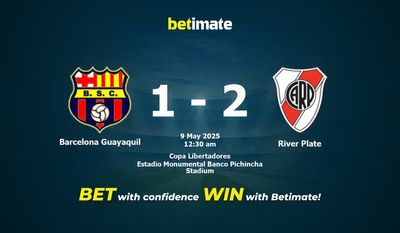 Barcelona Guayaquil vs River Plate Prediction, Odds & Betting Tips 05/09/2025