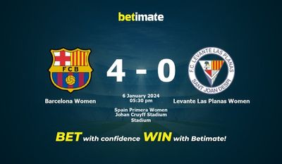 Barcelona Women vs Levante Las Planas Women Prediction, Odds & Betting Tips 01/06/2024