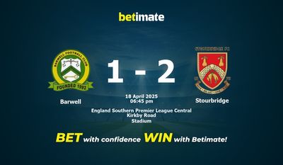 Barwell vs Stourbridge Prediction, Odds & Betting Tips 04/18/2025