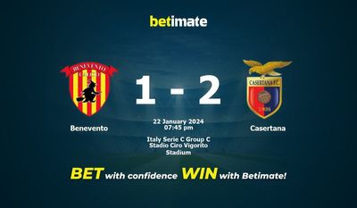 Benevento vs Casertana التوقعات، الصعاب ونصائح الرهان 22/01/2024
